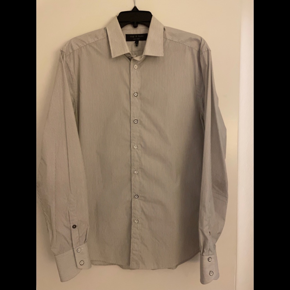 Rag and Bone Long Sleeve Button Up Shirt